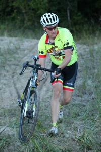 On the beach at Manitowoc (Karl Hendrikse photo)